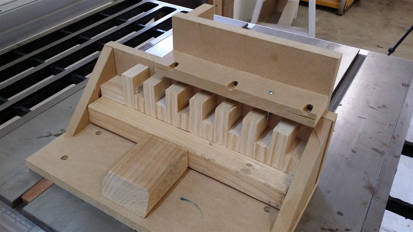 Single Blade Box Joint Jig Plans