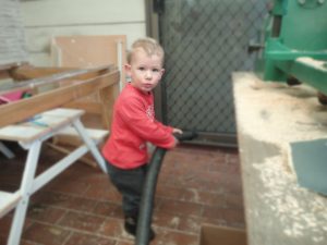 "Seriously Dad? All I do is clean and clean...."