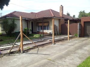 3 Down - And out of cement!