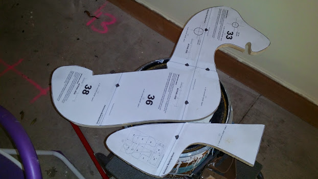 12mm scrap ply for these pieces.