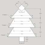 Christmas Tree Ornament Template