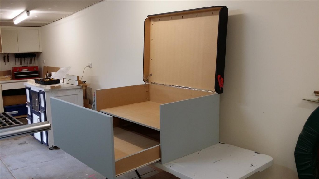 Open drawer